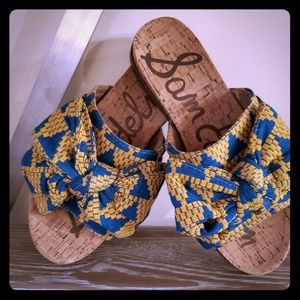 NWOT  NWOB Sam Edelman Henna Slides Size 7
